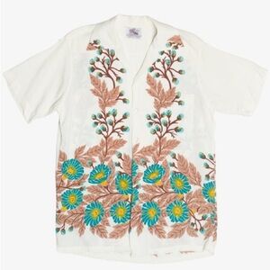 Rare True Vintage Hawaiian Shirt Champion Duke Kahanamoku Cisco Rockabilly